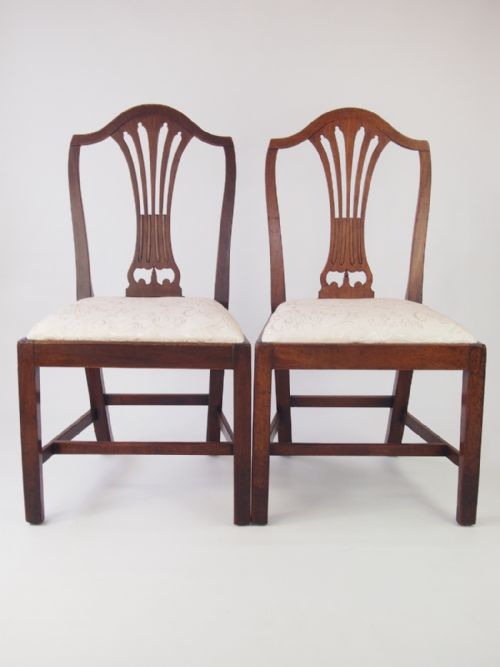 Pair of Georgian Country Chairs