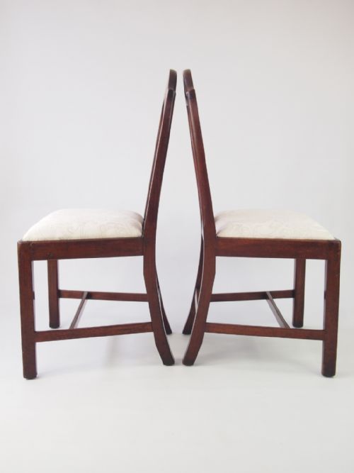 fig 1. Pair of Georgian Country Chairs