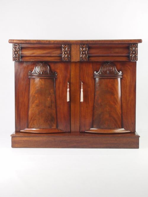 Antique Victorian Mahogany Chiffonier Sideboard