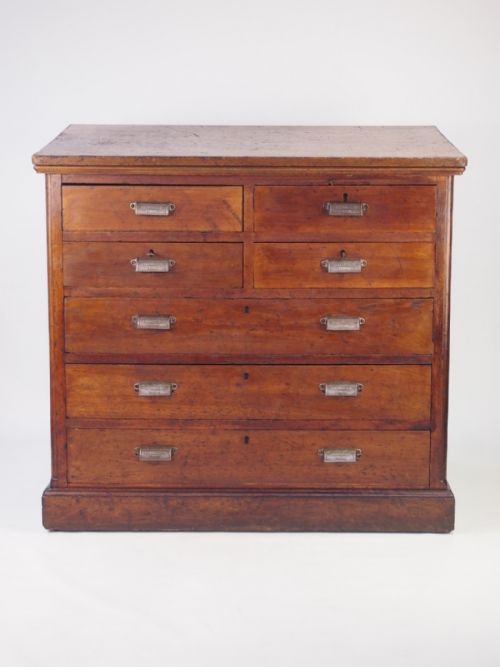 fig 1. Oak Chest of Drawers From St Andrews Sunday School Dated 1919