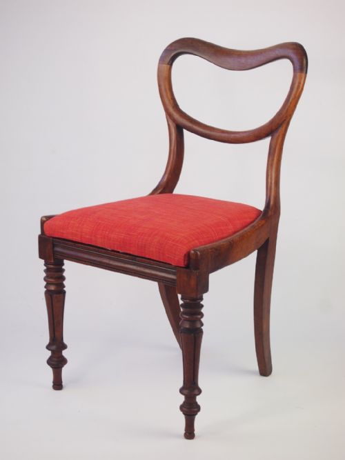 fig 1. Victorian Rosewood Desk Chair