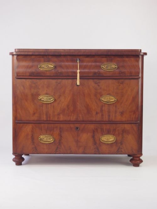 Small Antique Continental Chest of Drawers