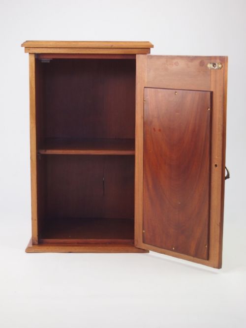 fig 1. Small Antique Edwardian Bedside Cabinet