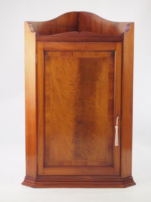 Antique Victorian Hanging Corner Cabinet