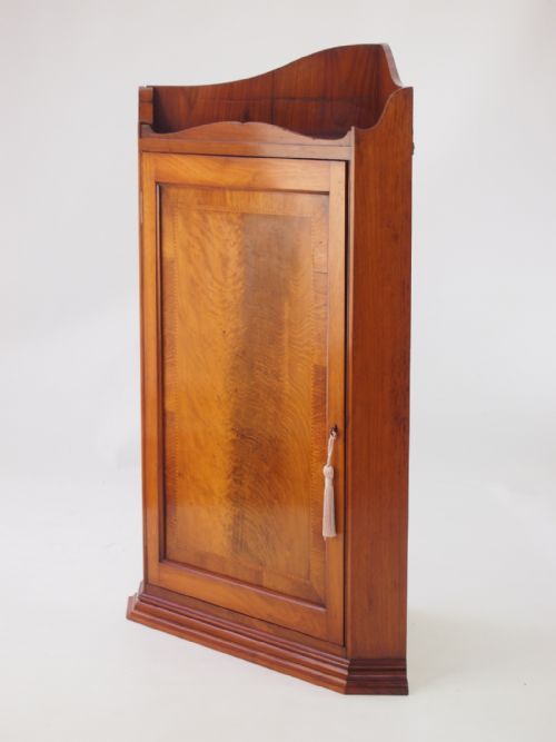 fig 1. Antique Victorian Hanging Corner Cabinet