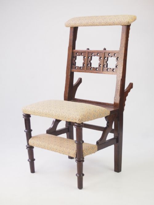 Victorian Metamorphic Prayer Chair