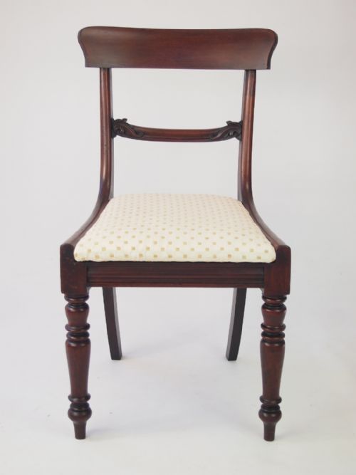 fig 1. Set 4 Antique Early Victorian Dining Chairs