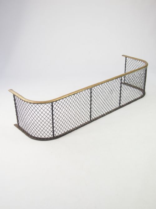Antique Victorian Low Fire Guard