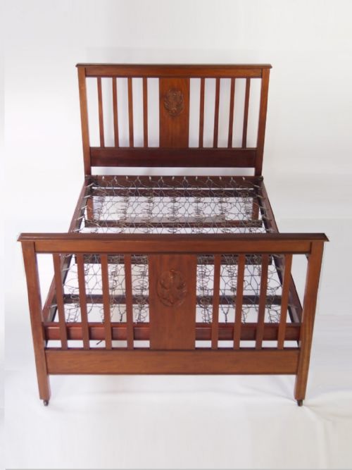 Antique Edwardian Double Bed