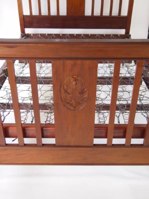 fig 1. Antique Edwardian Double Bed