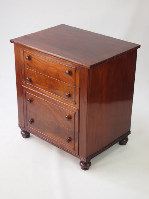fig 1. Georgian Commode Chest of Drawers