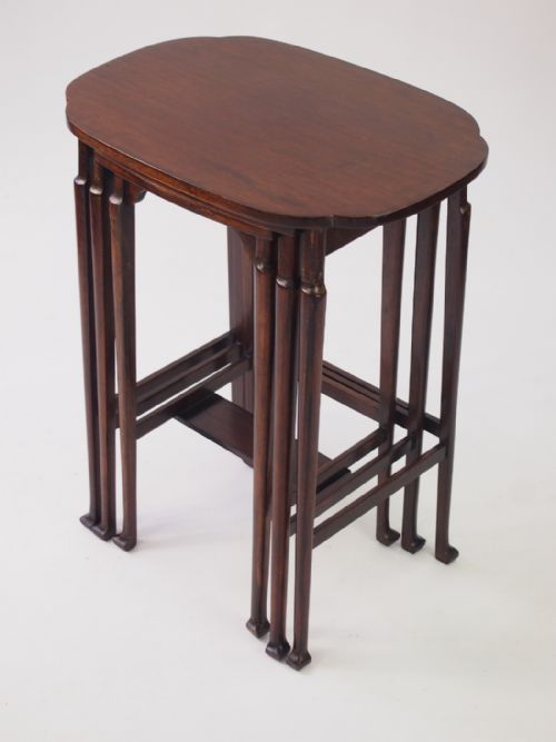 Small Antique Edwardian Nest of Tables