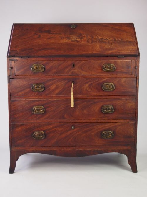 Antique Georgian Mahogany Bureau