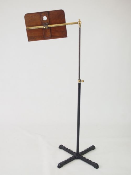 fig 1. Antique Victorian Reading / Music Stand