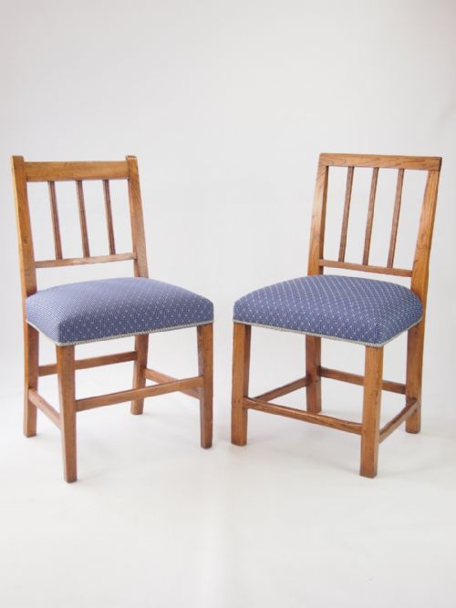 Near Pair of 19th Century Side Chairs