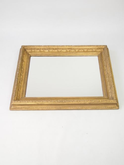 fig 1. Large Antique Gilt Wall Mirror