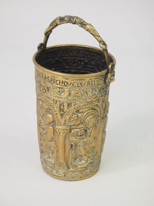 Small 19th Century French Brass Bucket