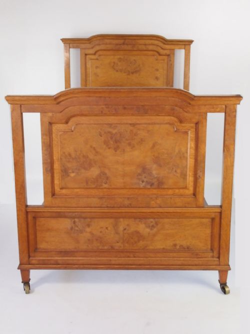 Edwardian Pollard Oak Bed – 3ft6 Large Single