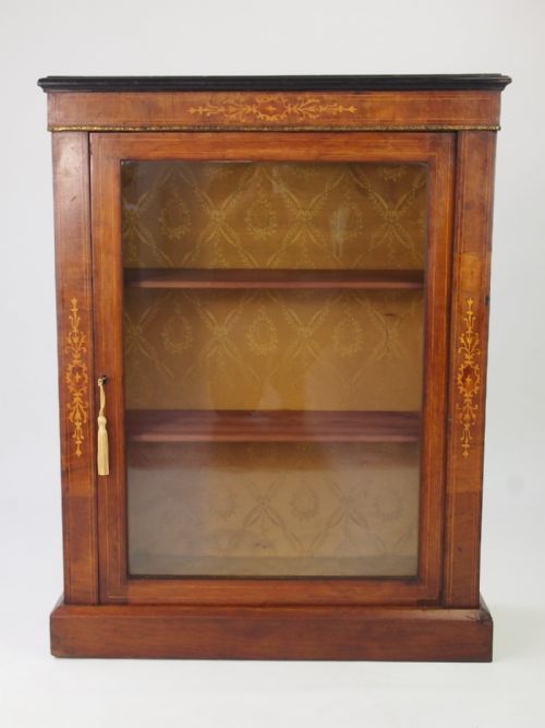 fig 1. Antique Victorian Pier Cabinet or Bookcase