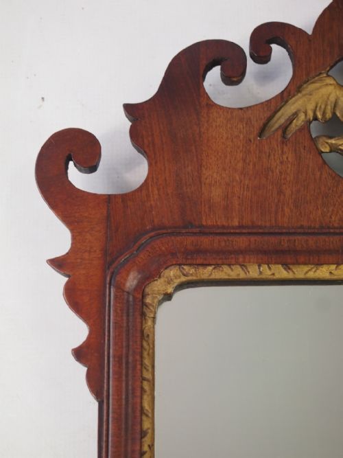 fig 1. Antique Georgian Fretwork Wall Mirror
