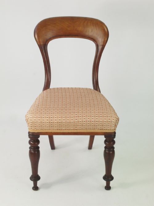 fig 1. Set 4 Antique Early Victorian Dining Chairs