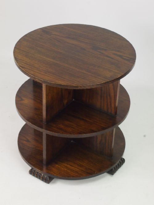 Art Deco Oak Coffee Table