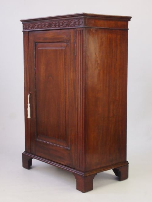 fig 1. Antique Mahogany Side Cabinet