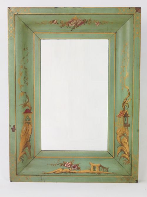 Edwardian Chinoiserie Mirror
