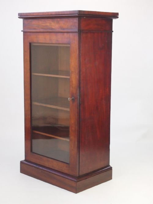 fig 1. Victorian Mahogany Music Cabinet