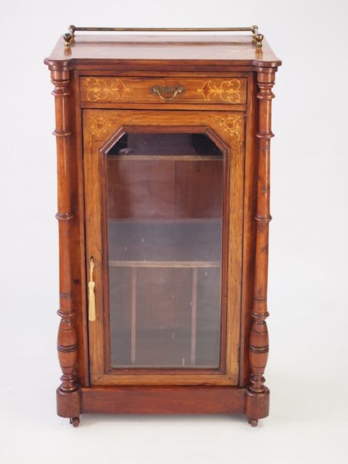 Victorian Walnut Pier Cabinet