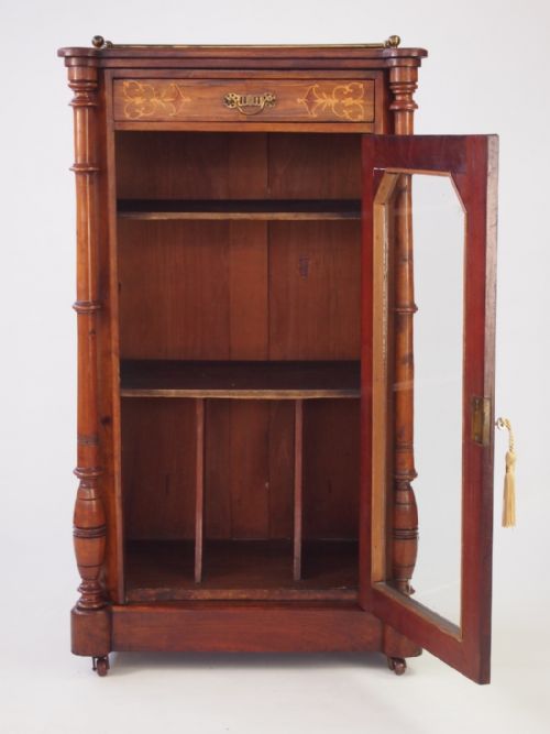 fig 1. Victorian Walnut Pier Cabinet