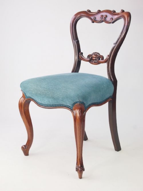 Victorian Rosewood Balloon Back Chair