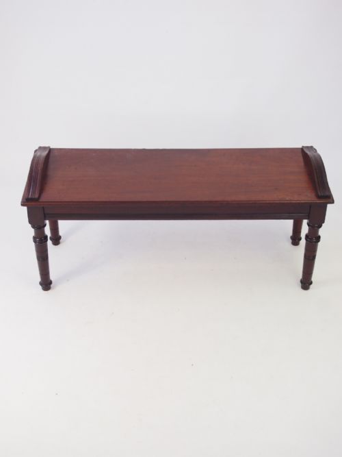 fig 1. Victorian Window Seat or Hall Bench