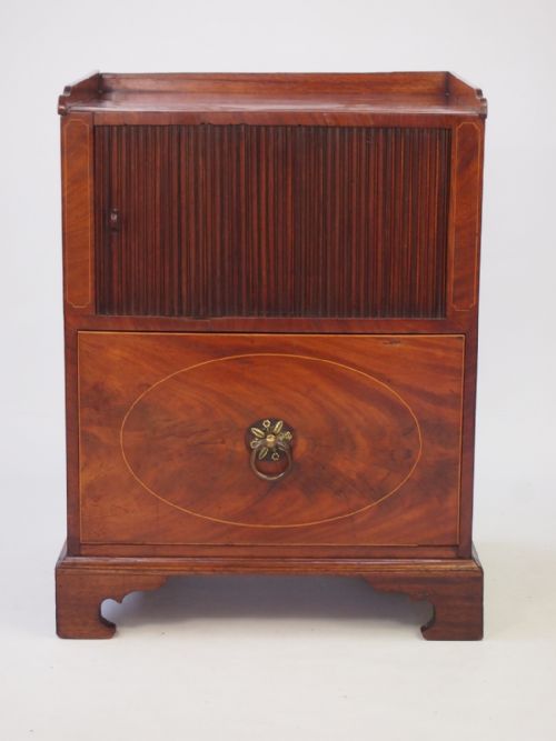 fig 1. Georgian Tambour Front Side Cabinet