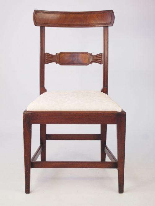 Georgian Mahogany Desk Chair