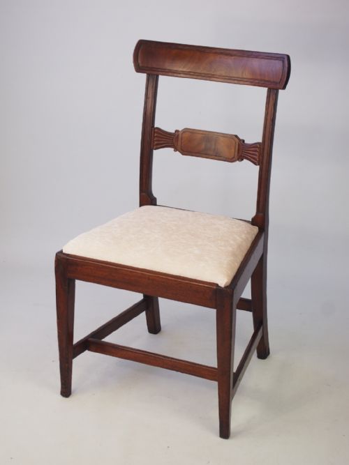 fig 1. Georgian Mahogany Desk Chair