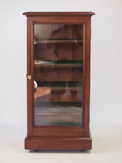 Small Victorian Mahogany Music Cabinet