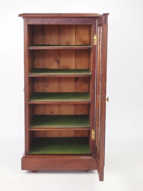 fig 1. Small Victorian Mahogany Music Cabinet