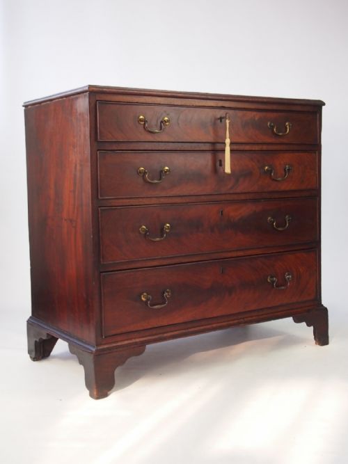 Small Georgian Mahogany Chest of Drawers Circa 1760