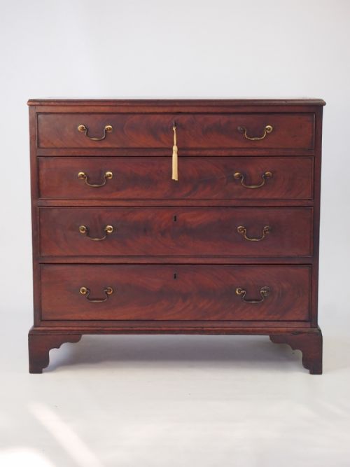 fig 1. Small Georgian Mahogany Chest of Drawers Circa 1760