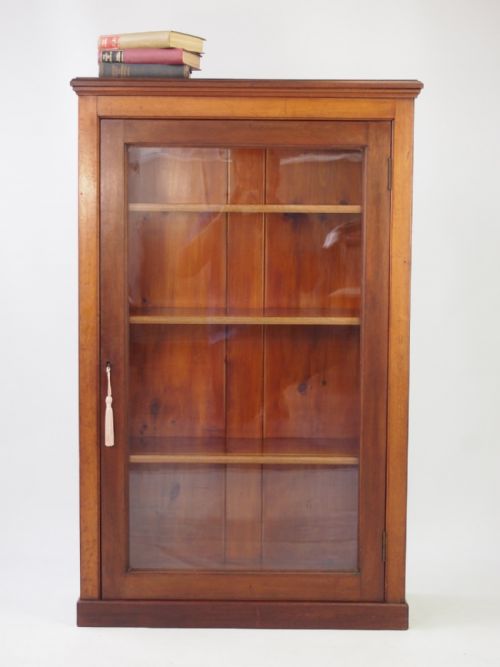 Edwardian Mahogany Bookcase with Adjustable Shelves