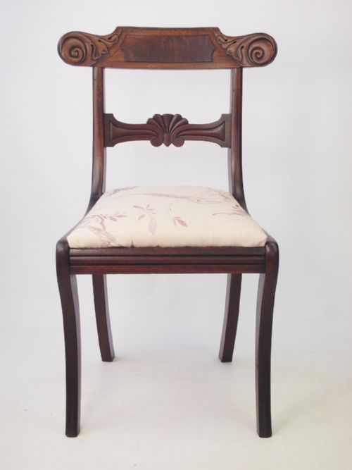 Regency Mahogany Desk Chair