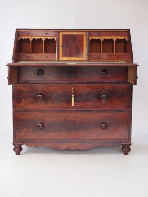 Victorian Mahogany Bureau or Desk