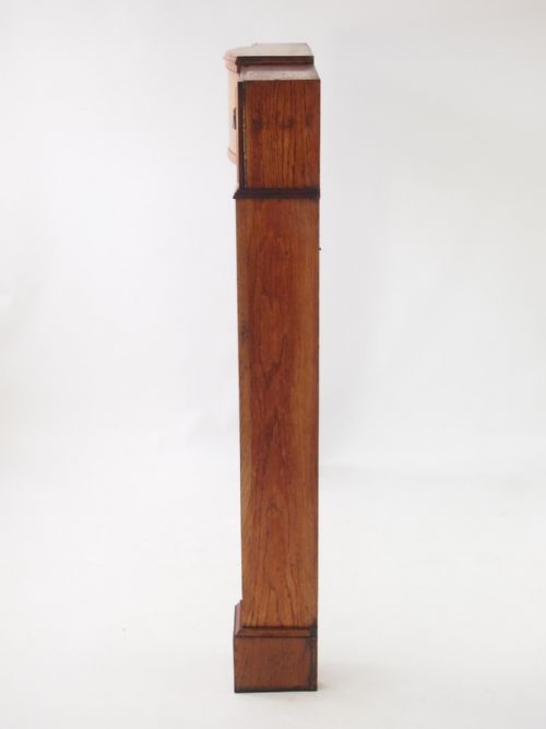 fig 1. Art Deco Golden Oak Fire Surround Mantelpiece