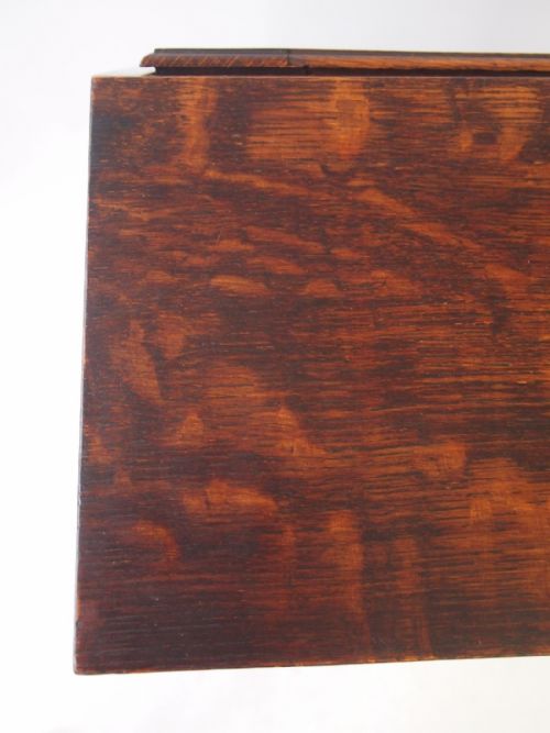 fig 1. Small Edwardian Oak Bureau or Desk