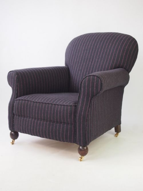 fig 1. Upholstered Club Armchair or Tub Chair