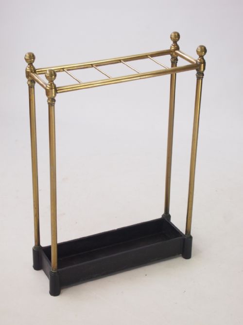 Victorian Brass Stick Stand or Umbrella Stand