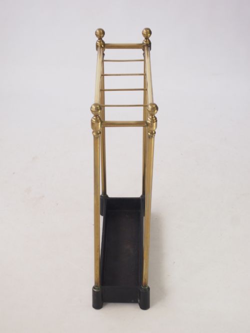 fig 1. Victorian Brass Stick Stand or Umbrella Stand