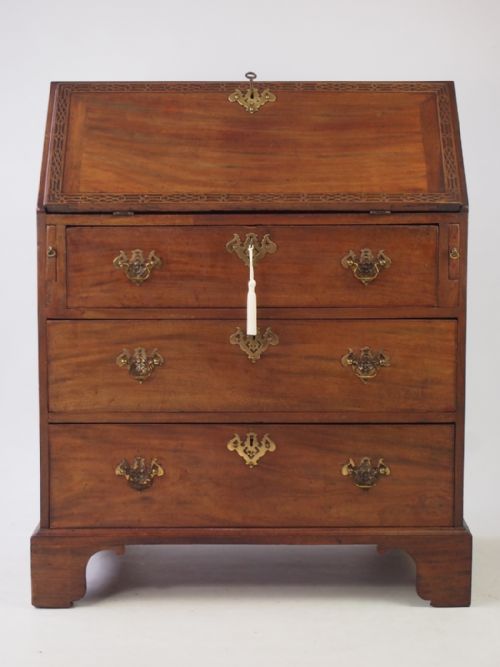 Small Antique Georgian Mahogany Bureau