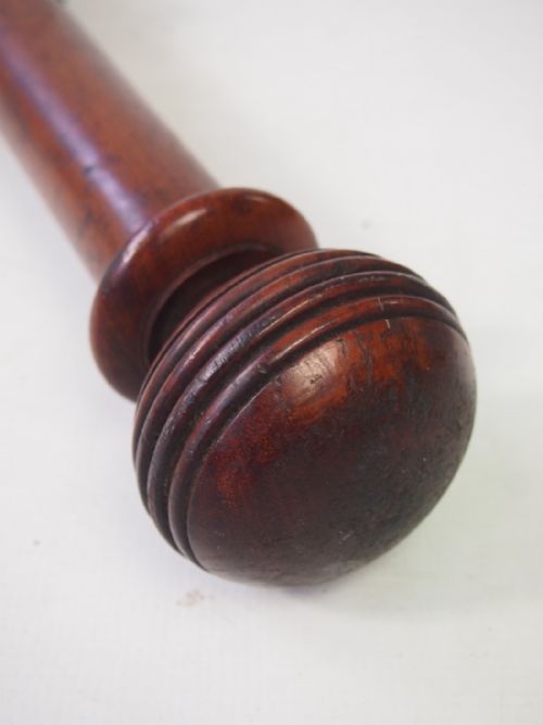 fig 1. Victorian Mahogany 5FT Curtain Pole